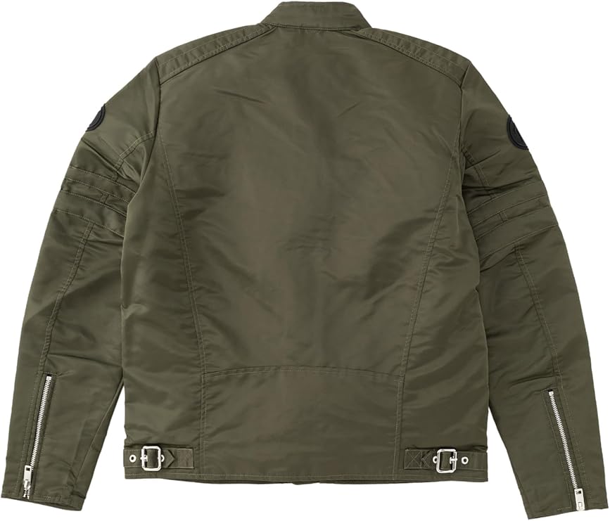DIESEL J-GLORY メンズ ライダースジャケット M Diesel J-Glory-Nw コットン ライダースジャケット | ブルー